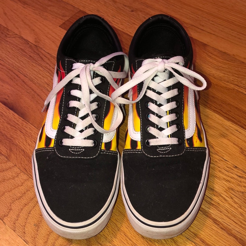 Men’s Vans Flame Old Skool